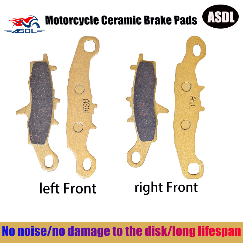 Carbon Ceramic Motorcycle Brake Rotor - カワサキKFX 450 RクワッドKVF 650プレーリーブルートフォースKSV 700 D1チームグリーン、スズキLT-V