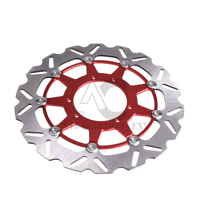 Floating Brake Disc 320Mm Supermoto - オートバイ 320 ミリメートルフローティングブレーキディスクロータープレートホンダ CR 125 R