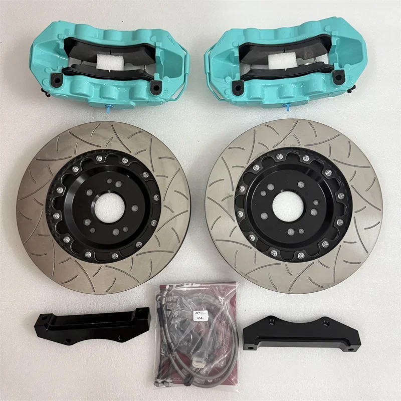 Forged Front Brake Caliper 4 Piston - パフォーマンスチューニングブレーキシステム フロント・リア フォージド 6＆4ピストンブレーキキャリパー BBKビッグブレーキキット E90