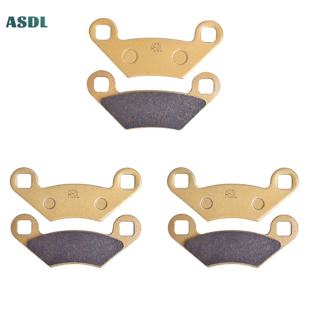 Carbon Ceramic Motorcycle Brake Rotor - フロントおよびリアブレーキパッド,ポラリスホークアイ325 400 2015スポーツマン400 2011-2014, 570 efi