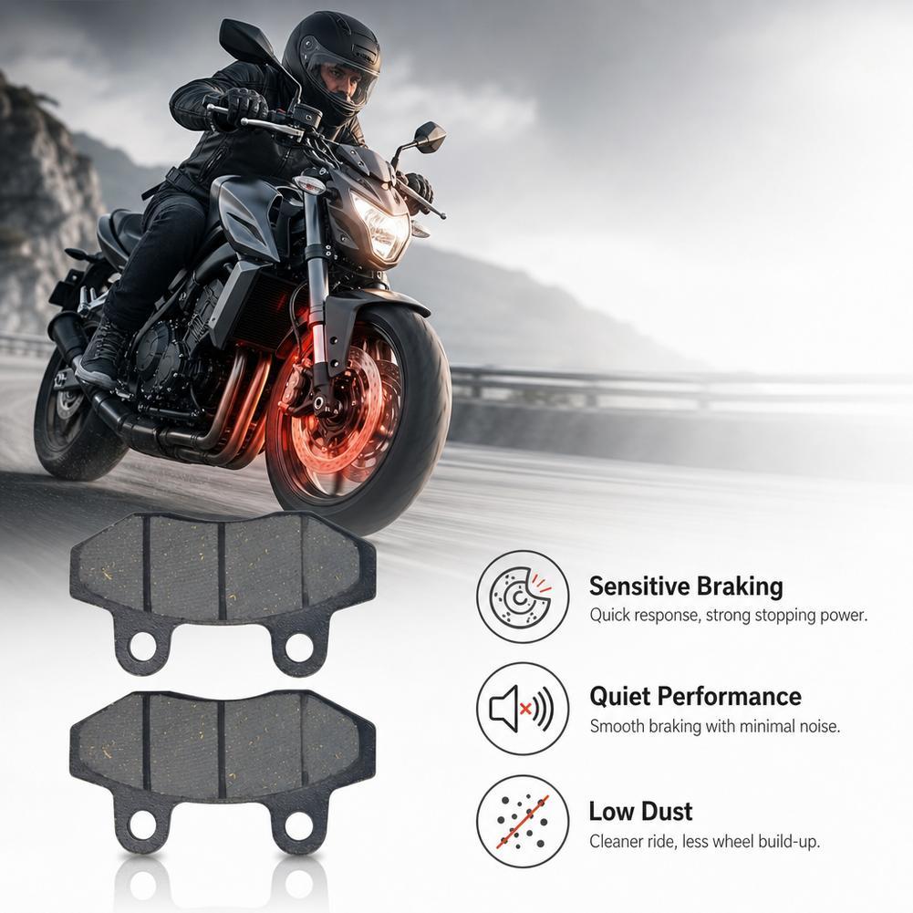 耐久性のあるディスクブレーキパッド、オートバイ電動スクーター - Carbon Ceramic Motorcycle Brake Rotor のレビューと価格