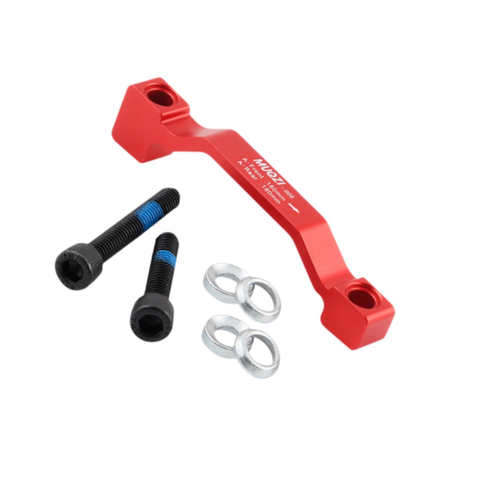 自転車ディスクブレーキアダプター 180mm アルミ合金キャ - Front Rear Brake Caliper Bracket Kit のレビューと価格