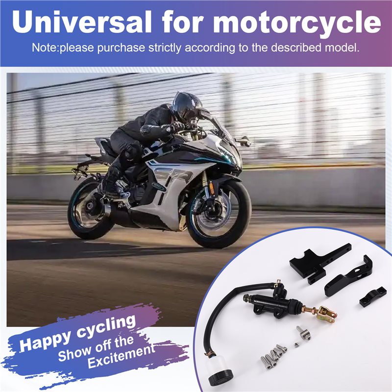 WF-オートバイリアマスターポンプシリンダーハンドルキットア - Motorcycle Thumb Brake System Kit のレビューと価格